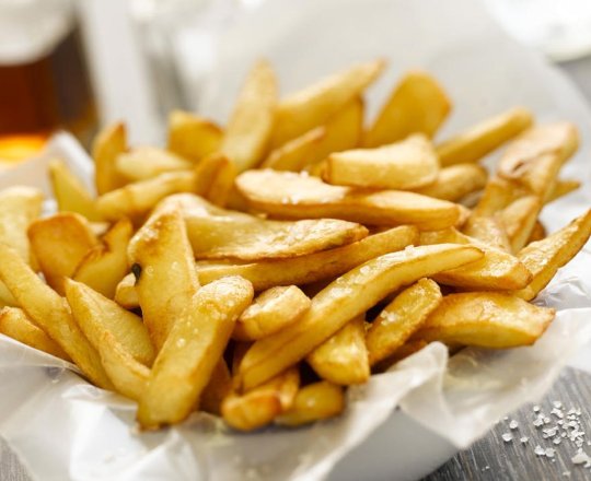 Patatas fritas caseras